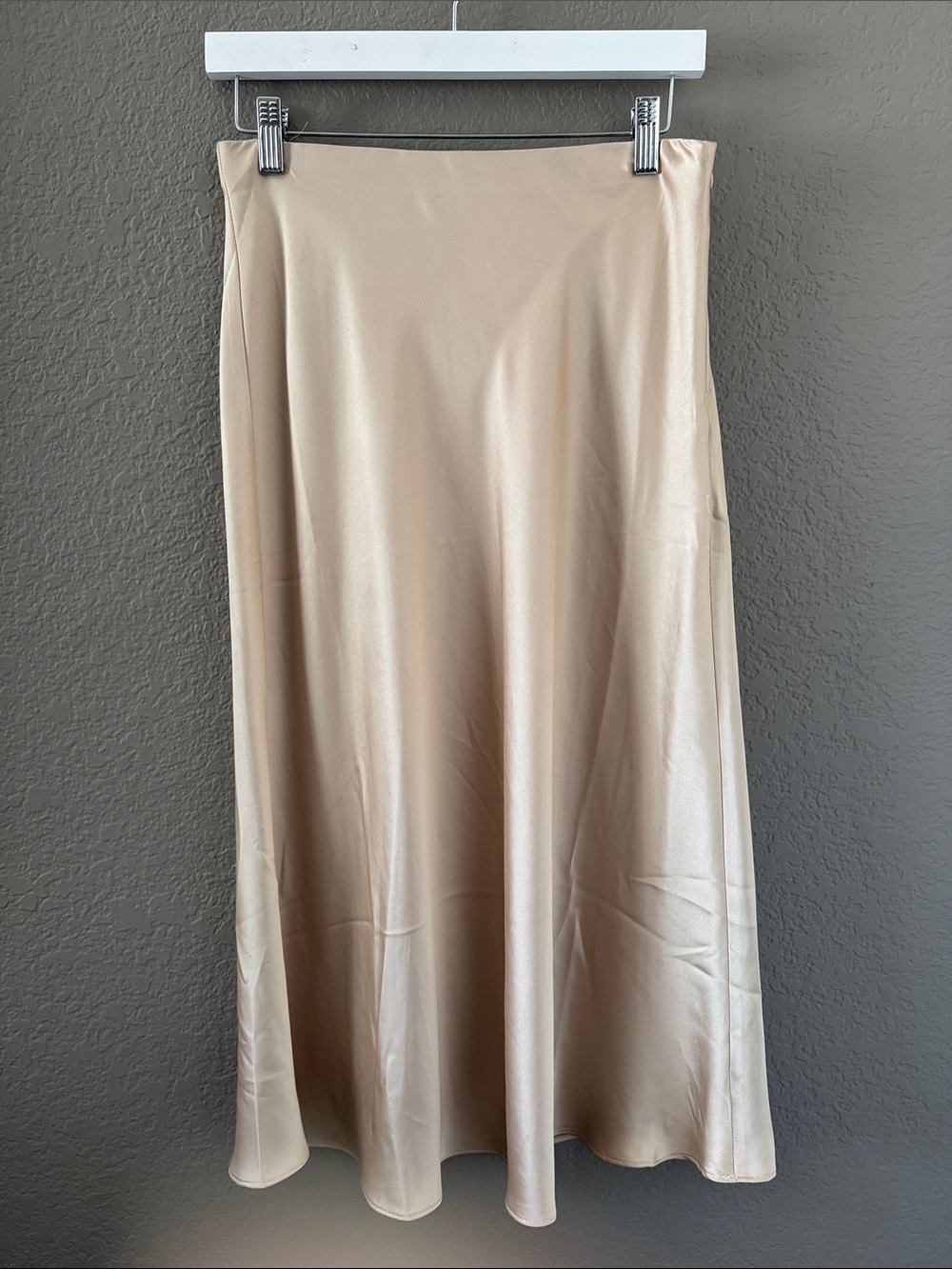 Women's Satin Midi Skirt